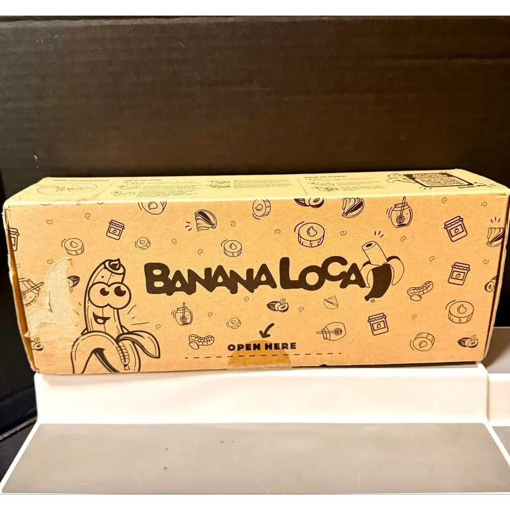 Banana Loca® Kitchen Gadget - Core & Fill A Banana While Still In Its Peel new